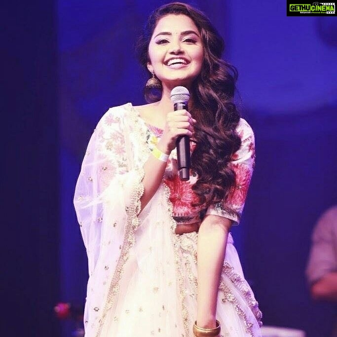 Anupama Parameswaran Instagram - Had a wonderful time at TASC star night 😘 Styled by: @meghanaalluri Outfit by: @mrunaliniraodesign Thanku guys for making me look the best. Felt like a princess 👸 😘😍