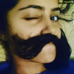 Anupama Parameswaran Instagram – “Life is like a moustache.it can be wonderful or terrible. But it always tickles” -Nora Roberts 
#breaktherules 👹 #throwback