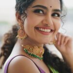 Anupama Parameswaran Instagram - Smile credits: you all 😁 Designer( saree blouse) : @arka_by_divya_kanigalupula Jewellery (Choker & earrings) : @petalsbyswathi Jewellery (Bangles) : @kushalsfashionjewellery Photographer : @thechillpixelco Styling : @sandhya__sabbavarapu Assisted by : @mythri_g @rashmi_angara Event organiser : @anudeep_munna