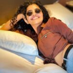 Anupama Parameswaran Instagram - Stealing brother’s shirt like a boss🕶