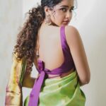 Anupama Parameswaran Instagram - Saree tales never fails ♥️ Designer( saree blouse) : @arka_by_divya_kanigalupula Jewellery (Choker & earrings) : @petalsbyswathi Jewellery (Bangles) : @kushalsfashionjewellery Photographer : @thechillpixelco Styling : @sandhya__sabbavarapu Assisted by : @mythri_g @rashmi_angara Saree by @kisanfashionmall
