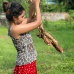 Anupama Parameswaran Instagram – Home grown 😅 tapioca 🍠