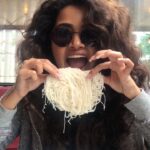 Anupama Parameswaran Instagram - We all have that moment where we are “pausing” (posing) for an amazing picture 😁📸 And your weirdest friend😑 does the same ... Am I right? 😏 With an idiyappam and an idiot 😂