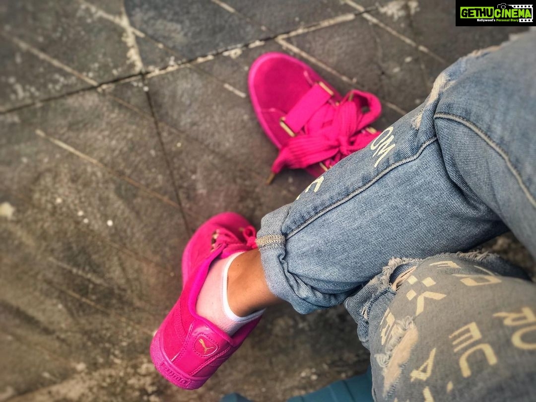 Anupama Parameswaran Instagram - And my @lavanyabathina ‘s bday gift 🤗 @pumaindia @puma