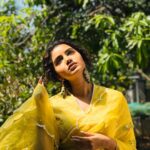 Anupama Parameswaran Instagram - 🌼🌻 🌼 PC @sajadkaakku ♥️ Styling by @lavanyabathina & @venkatesh_93 😍🤗 Saree by @affairs_label Accessories by @chennai.allcollections