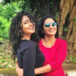 Anupama Parameswaran Instagram - Us 👩‍❤️‍💋‍👩 @sunithaparameswaran75