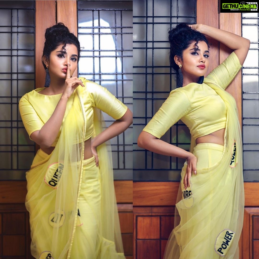 Anupama Parameswaran Instagram - βΊοΈππ Styling @lavanyabathina & @venkatesh_93 Dress π @scribbologythelabel Accessories @rubansaccessories Makeup @shelarpravin99 Hairstyle @koli_sarika7313 PC @vd_galleries Retouching @pixasstudios