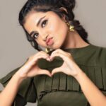 Anupama Parameswaran Instagram - All the love ♥️ Styling 🧣 @lavanyabathina & @venkatesh_93 Dress 👗 @ragasutra_by_kavyaharish Accessories 💍 @rubansaccessories 💄 makeup @shelarpravin99 Hairstyle 💁‍♀ @koli_sarika7313 📷 @abhilash_elaprolu RETOUCH @pixasstudios ♥️