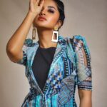 Anupama Parameswaran Instagram - Hidden agendas 🙅🏻‍♀️ Styling @lavanyabathina &. @venkatesh_93 Outfit @ @label.ess Accessories @rubansaccessories PC @vd_galleries MUA @shelarpravin99 Hairstyle @koli_sarika7313