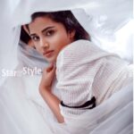 Anupama Parameswaran Instagram - Mathrubhumi star and style magazine shoot ♥️ Photo:@arun_payyadimeethal costume : @kaadhi_by_seenuakku Styling: @arjun_vasudevs Retouch: @suveeshgraphiccynaide Makeup: @subiganesh