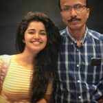 Anupama Parameswaran Instagram - Achan ♥️ @parameswaranerekkath