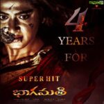 Anushka Shetty Instagram - Thank u..Love u all ❤️ #4YrsForBBBhaagamathie