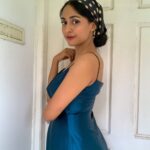 Aparna Vinod Instagram – Satin dress: @v.a.i.g.a 
Scarf: @v.a.i.g.a Cochin, Kerala