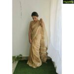 Aparna Vinod Instagram - Grocery shopping outfit #aparna #aparnavinod #quarantinelife #saree #traditional #vishu #vishu2020