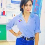 Aparna Vinod Instagram – It’s all blue blue blue blue blue……. ❄💙❄💙❄💙❄💙❄💙❄💙❄💙#basic #denim #blue #blueshirt #aparnavinod