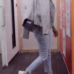 Archana Instagram - #studio #shenanigans #jacket #mumbai #winter #fashion #casual #denim #nike #white #radio #radiocity Radio City