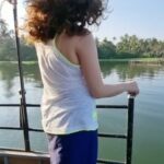 Archana Instagram - #bliss is a #choice no matter where you r! But when in #heaven like this one … it comes #naturally … pun intended in NATURally OFCOURSE! Allepey Backwaters