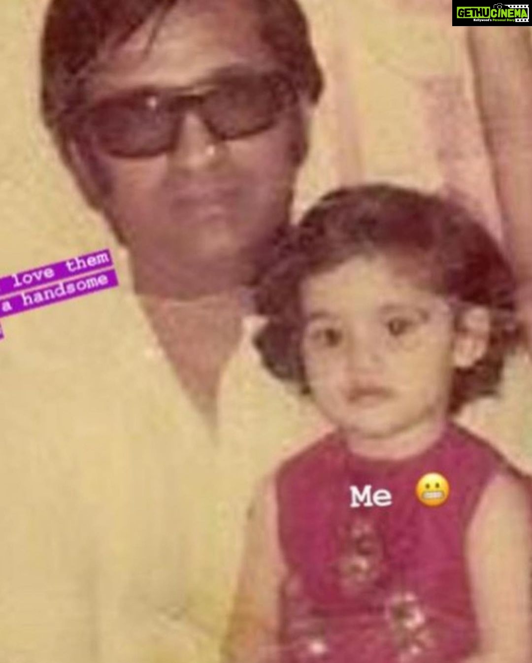 Archana Instagram - My dad my pride! All he wants is - his people & to keep smiling and keep everyone happy! Rare breed this! Love u pappudeeee! May I be 0.00000000001 % of ur joy factor … will be a successful being I think! #happybirthday