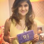 Archana Instagram - Koi shaqqqq One of the titles in my life I am love … #radio is #magic Thank you @oceana_clutches for this lavender purplyyy personalised gorge clutch! 💜