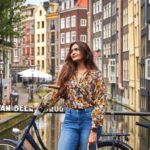 Arthi Venkatesh Instagram - Favourite city to pedal around 🇳🇱 🚲 📍Amsterdam Amsterdam, Netherlands