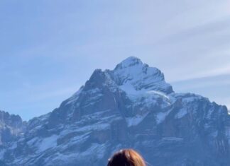 Arthi Venkatesh Instagram - Just on top of the world 🌎 . . . . . #switzerland #jungfrauregion #europe #topoftheworld #mountains #snowcapped #lovelife #travel #europe2021 #notabeachbum