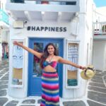 Arthi Venkatesh Instagram – When happiness is a place 🇬🇷 Mykonos