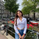 Arthi Venkatesh Instagram - Exploring the streets of Amsterdam ❤️ Amsterdam, Netherlands