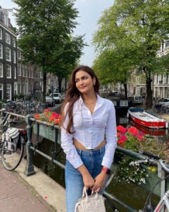 Arthi Venkatesh Instagram - Exploring the streets of Amsterdam ❤️