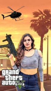 Arthi Venkatesh Instagram - Blow a 💋 fire a 🔫
.
.
.
.
.

#GTA #Grandtheftauto #gta5 #gtasanandreas #sanandreas #gtav
