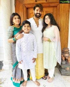 Arun Vijay Instagram - Our pongal tradition...❤
Missed Appa, Amma and rest of the family!! God bless everyone...🙏🏽