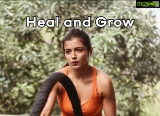 Ashna Zaveri Instagram - You can’t grow when you are comfortable 🙌