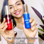 Ashna Zaveri Instagram - I never settle for less when it comes to taking care of my skin! Thats why I love this Serum Duo - Olay Collagen Peptide 24 Serum & Olay Retinol 24 Serum ♥️💜 I use the Collagen Peptide 24 Serum in the morning and it has ingredients like Collagen and Niacinamide which keeps my skin plump and bouncy looking all day! At night I use the Retinol 24 Serum that has the key ingredient Retinol which helps rejuvenate the skin overnight!🥰 It’s the perfect time to grab them at the Nykaa Pink Friday Sale, use my code: OLAYUC30 to get discounts!🛍🤍 #Ad #TeamItTheRightWay #OlayCollagenPeptide24 #OlayRetinol24 #AmPmSkincare #OlayIndia @olayindia