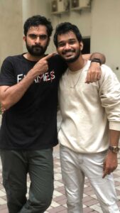 Ashok Selvan Instagram - Had fun grooving to this track and choreographing for dear brother @ashokselvan for the movie hostel 😄
#hostelhookstep #hostelmovie