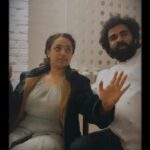 Ashok Selvan Instagram - The We-had-too-much-to-eat groove. 😂 @nithyamenen @nikitashak #NinnilaNinnila #Theeni #London #devandmaya Osea Island Causeway