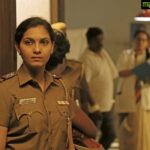 Ashwathy Warrier Instagram - SI Ramani in a turmoil trying to solve the case. #behindthesecens #vadham #webseries #mxplayer #applauseentertainment #police #woman #crimethriller #womanempowerment #actor #ashwathywarrier #ashwathyravikumar #tamil #hindi #telugu