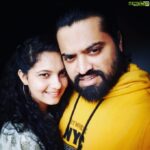 Ashwathy Warrier Instagram - Wishing everyone a happy new year from us! #happynewyear #2021 #2020 #goodtimes #london #chennai #hubby #nomakeup #home #family #couple #life #blessed #grateful #my #very #own #yash #actor #model #actress