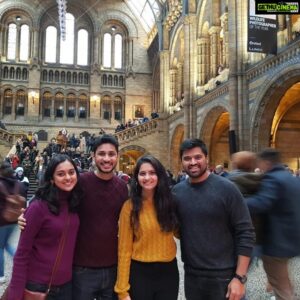 Ashwathy Warrier Instagram - Many many more happy returns of the day Pranav! Wishing you an amazing birthday this year! Can’t wait to celebrate in chennai style 🎂💃🏻 @shruthi.ramkii  #birthday #birthdayboy #celebrations #friendslikefamily #travels #nationalhistorymuseum #funtimes #londonlife #uk #memories #tour
