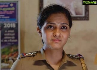 Ashwathy Warrier Instagram - A small compilation stills of SI Ramani , my character from #Vadham! #throwback #actor #police #female #cop #webseries #mxplayer #applauseentertainment