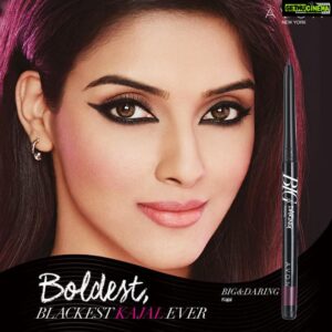 Asin Instagram - Avon's newest product #Bold&Daring #Kajal 
#BrandAmbassador #AvonIndia #AvonNewYork