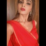 Asmita Sood Instagram - Mood ❤️‍🔥 #loveforindian #redlips #justme #asmitten #tiptipbarsapani
