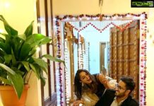 Asmita Sood Instagram - Let there be Light 💫🪔✨ #happydiwali #frommeandmine #familia #diwalivibes #staylit #home Shimla