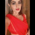 Asmita Sood Instagram – Mood ❤️‍🔥 #loveforindian #redlips #justme #asmitten #tiptipbarsapani