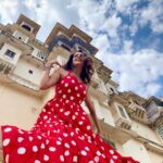 Asmita Sood Instagram - What if I fall? Oh! But my darling what if you fly? 📸 : @rohananilpatoley . . . . #believe #fly #neverstop #dream #bluesky #endlessmagic #justme #asmitten Rajasthan