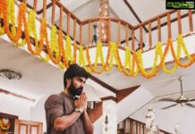 Atharvaa Instagram - May the days to come bring in a lot of positivity. Here's Wishing you and your family a very Happy Diwali !! 🤗💥