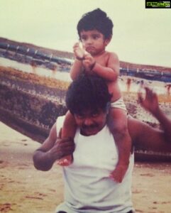Atharvaa Instagram - To the coolest and the strongest person I’ve ever known . Happy birthday dad. We love you and miss you everyday ! 🤗✨