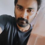 Atharvaa Instagram - Post workout sweats ! Moustache on point . Now ready to go .. Happy Morning peeps ! 💥