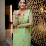 Athulya Ravi Instagram – Colour!! What a deep and mysterious language 🙄 #pastelcolors #pistagreen About last night event @galattadotcom 😍
Tqq my dear @swaadh for making me to wear pastel colours 😍😍 beautifully made 
Make up by sis @arupre_makeup_artist 😍
Hair by @mani_hairstylist 😍
Clicked by magical man @kiransaphotography 😍❤️
Pro @teamaimpro @sathish_pro 😍
