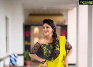 Athulya Ravi Instagram - To be who you want to be , Just surrender with what you love ❤️❤️ Happy weekend sweethearts ❤️❤️ Totally in love with bright neon colour dress @labelmana 😘😘 M&H by @arupre_makeup_artist 😍 Clicked by @pk_views ❤️ Location @greenparkhotels 😀 Pro @teamaimpro @sathish_pro 😍