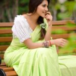 Athulya Ravi Instagram – Look deep into nature ! Listen to the rhythm of the falling rain ! #lovenature💚 #greenery #raindrops #lifehappiness 🥰🥰
Saree & designed by @labelpavishka 🥰
M&H @arupre_makeup_artist ❤️
Clicked @pk_views 📸