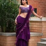 Avantika Mishra Instagram - 💜 Outfit - @tanva_by_deepika Earrings - @thetrinkaholic Stylist - @sandhya__sabbavarapu Styling team - @rashmi_angara @thumu_bhavana @mythri_g makeup by @roshnisafir Hair by @hairbytaj6 Photographed by @kiran.venkataramanappa